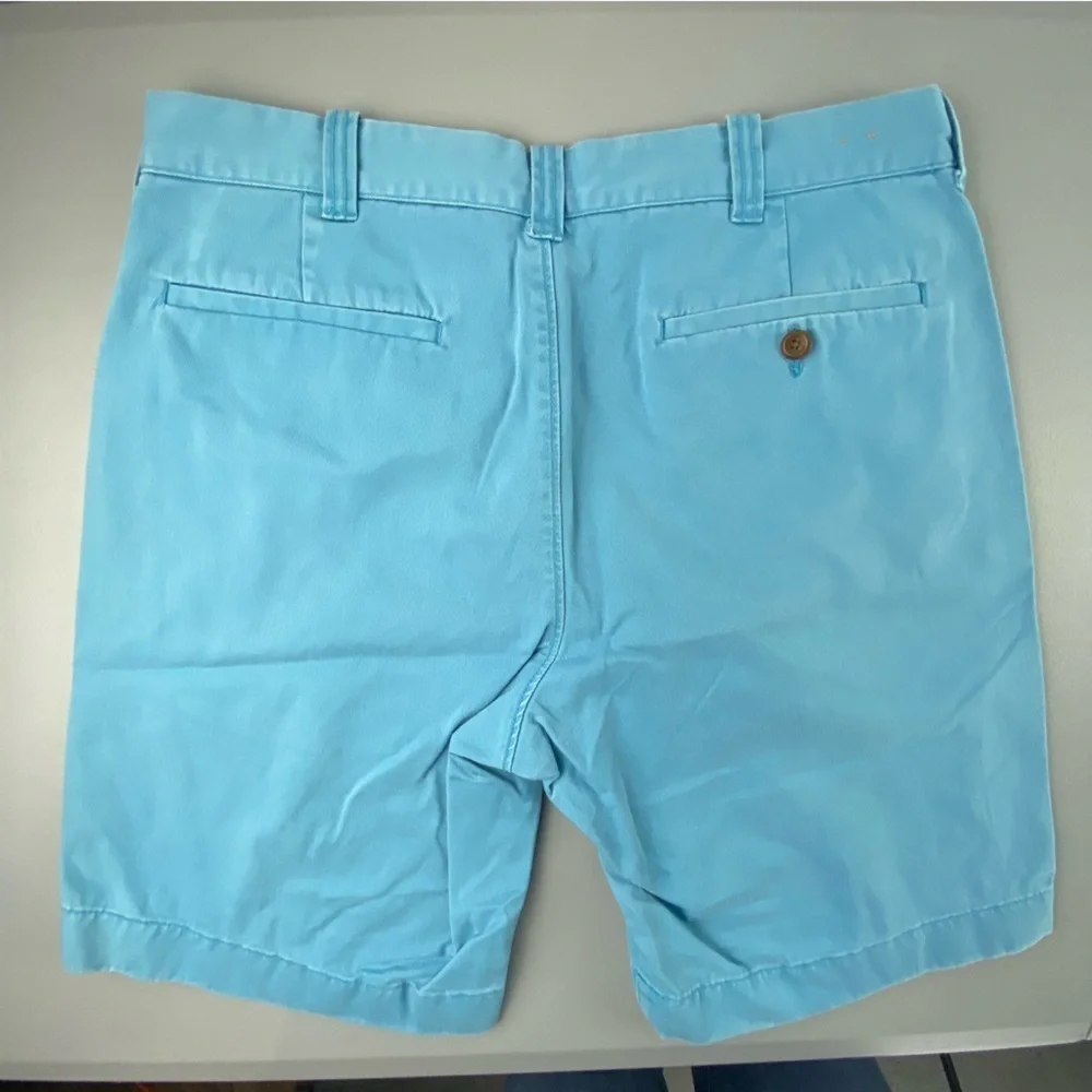 J. Crew aqua turquoise Blue Chino Shorts Men's SZ 32